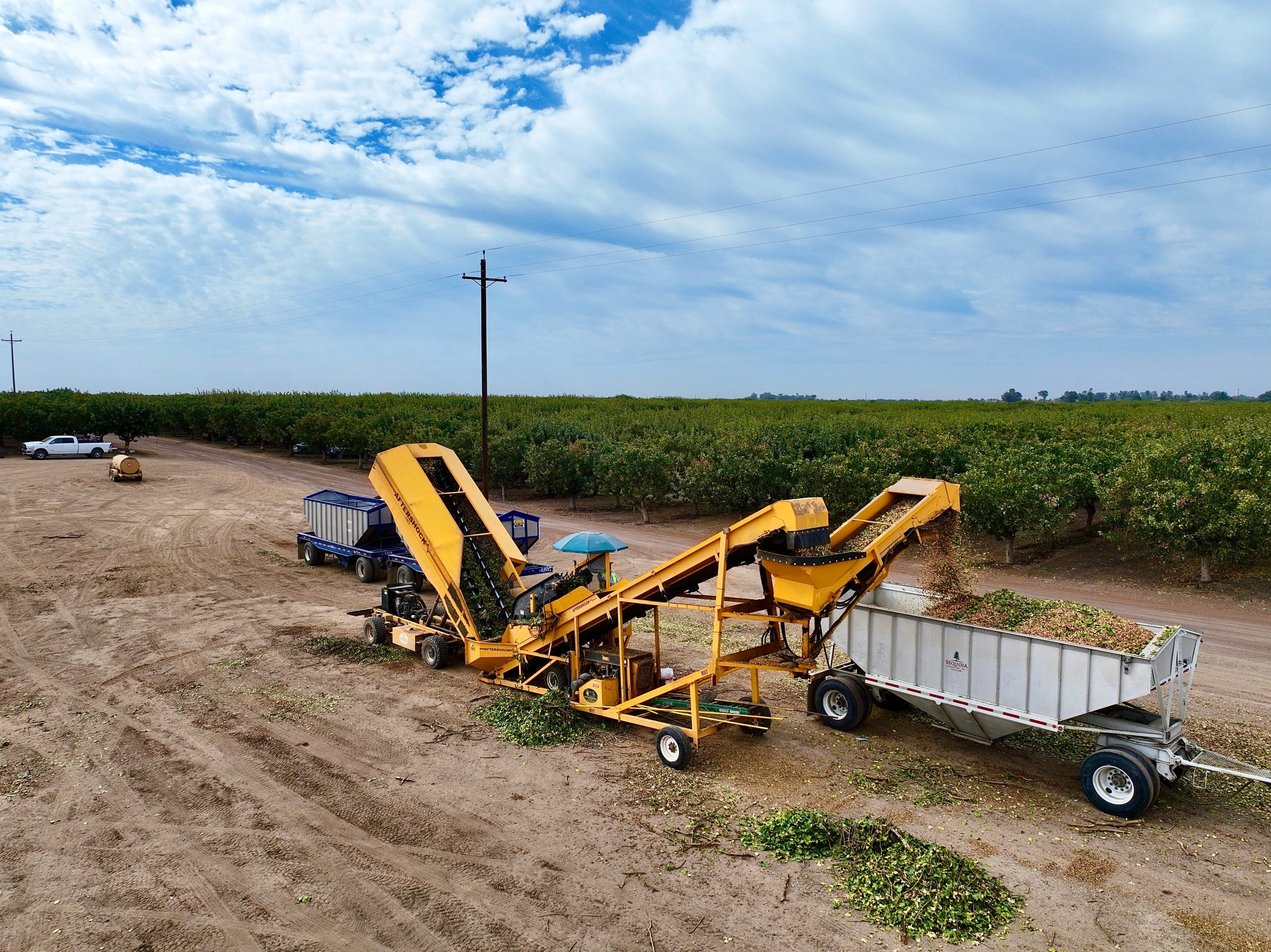 AR450 Shuttle at work in orchard
