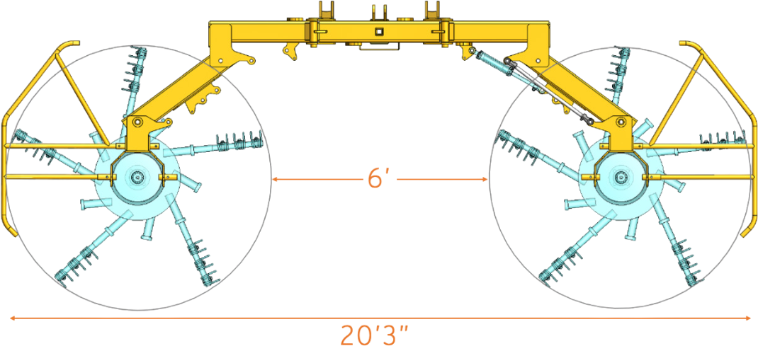 Brush Hog Rake Specifications