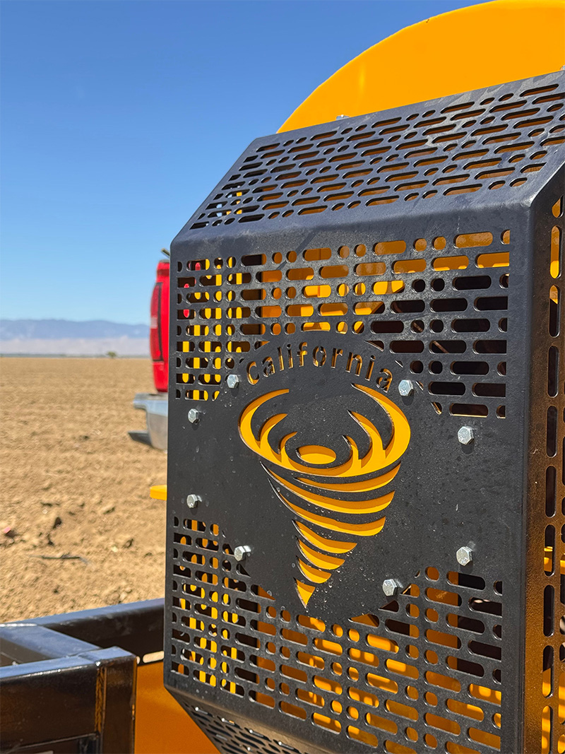 Closeup of Tornado Blower